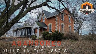 Stunning Abandoned Farmhouse Built in the 1860's