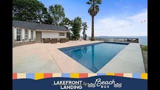 Lakefront Landing in Lake Livingston, TX | By BeachBox Vacation Rentals 🏖️