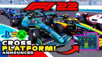 F1® 22 GAMEPLAY: Cross Platform, New Cutscenes & Manual Grid Formation