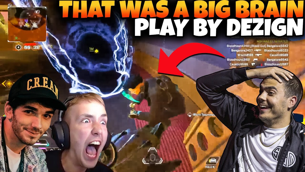 TSM Hal Reacts to Dezignful Genius Kidnapping Gnaske in ALGS Scrims!