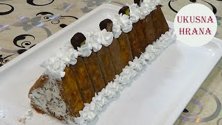 Rolat sa piškotama – Lady‘s fingers cake