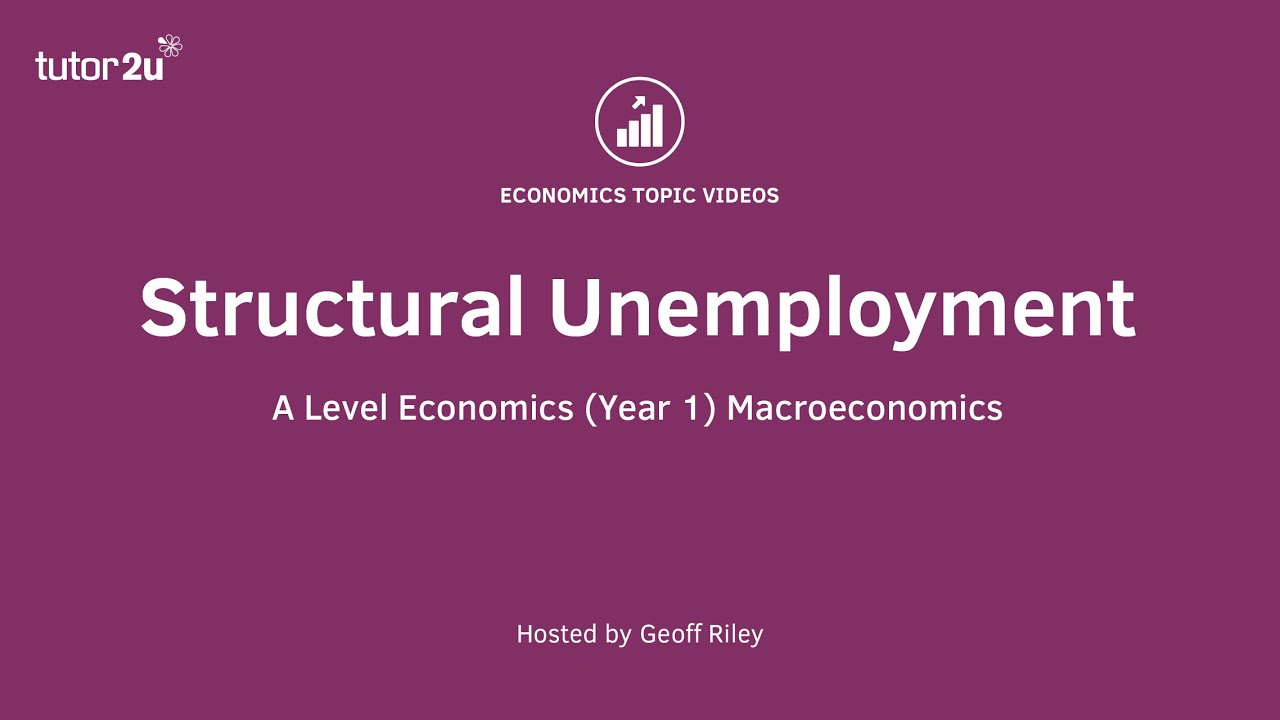 Structural Unemployment I A Level and IB Economics - YouTube