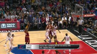 Cleveland Cavaliers vs Los Angeles Clippers | March 13, 2016 | NBA 2015-16 Season