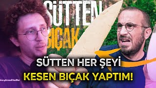 KAANFLİX | SÜTTEN HER ŞEYİ KESEN BIÇAK YAPTIM! İZLİYOR (Uras Benlioğlu)