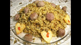 دمی عدس و کلم Lentils & Cabbage Pilaf | Dami adas va Kalam