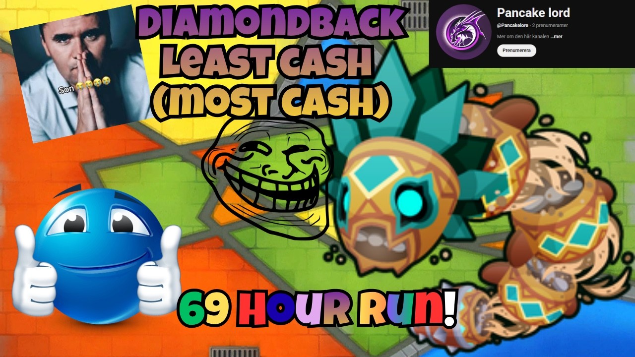 NEW Diamondback Boss Ft. @Pancakelore Least cash 69 Hour run! (most ...