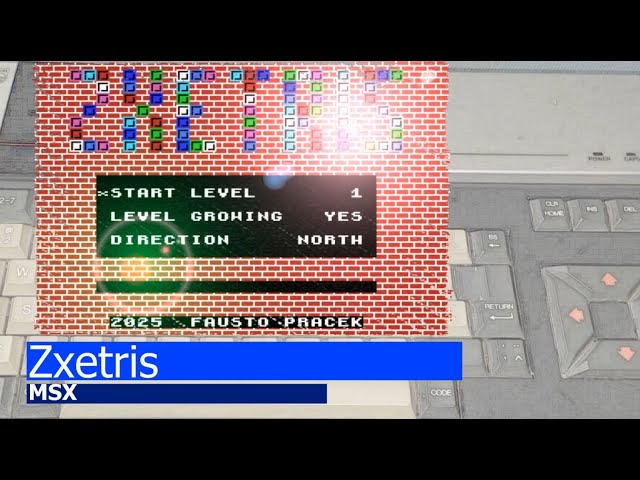 MSX -=Zxetris=- - YouTube