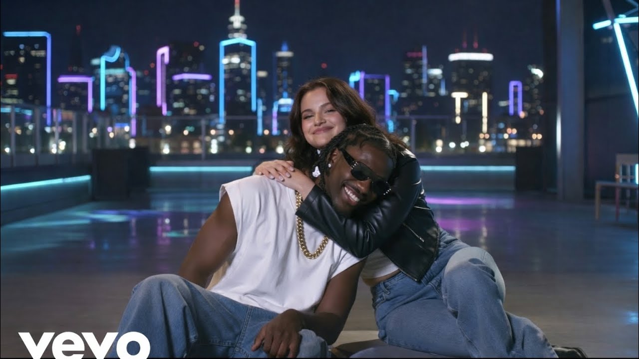 Fire boy, selena gomez - gentle fire ( official lyrical music video 2026) 