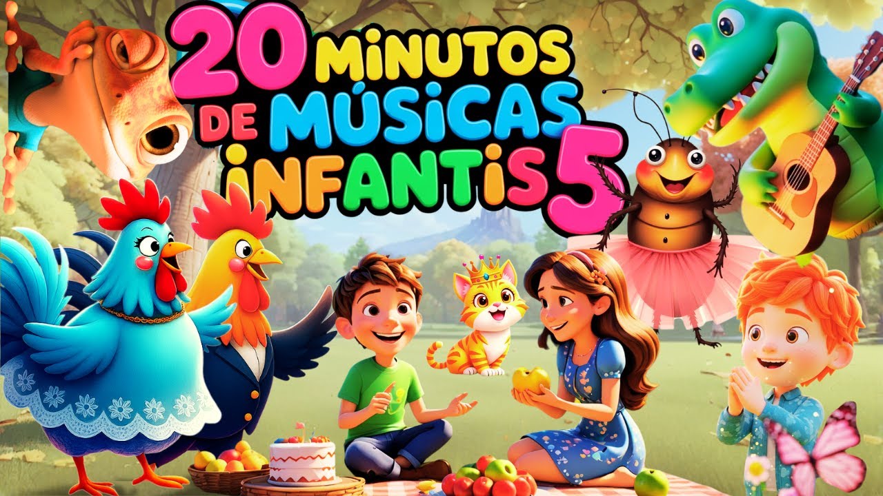 'NOVA COLETÂNEA INFANTIL' 5 #infantil #canalinfantil  #canalinfantil #músicainfantil #desenho #kids