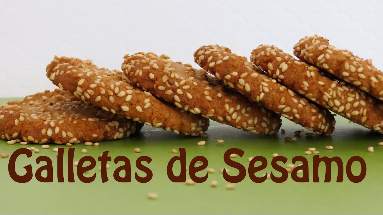 Galletas de Ajonjolí o Sésamo Fáciles -- The Frugal Chef