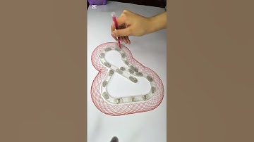 Slow & Satisfying - The Most Relaxing Spirograph Video! #art #asmr #spirograph #shorts #2025 #usa