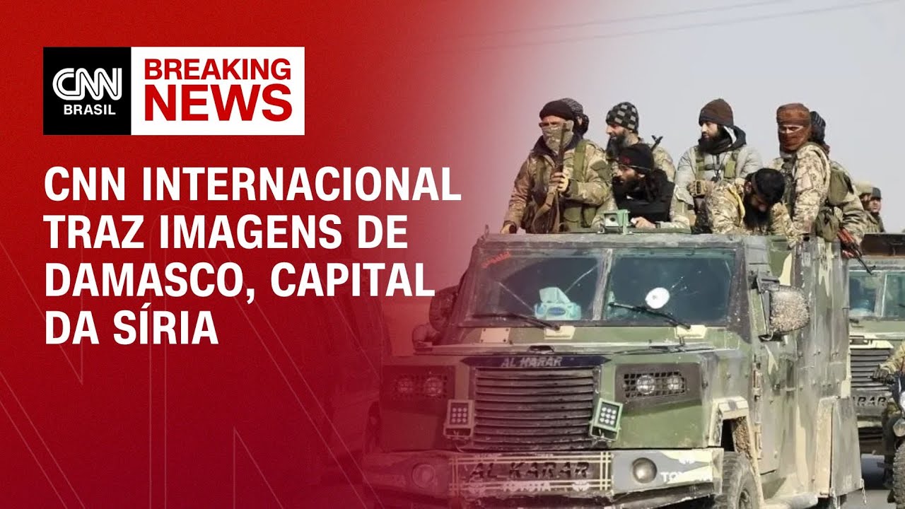 CNN Internacional traz imagens de Damasco, capital da Síria | AGORA CNN