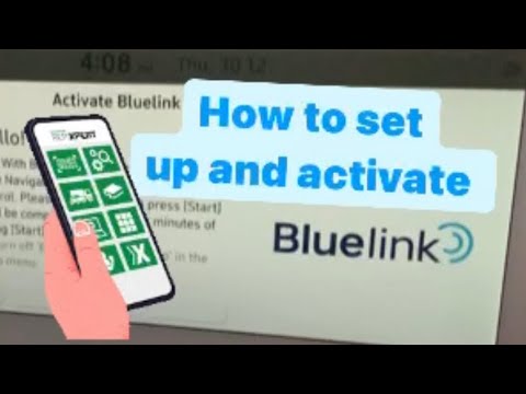 How to set up and activate Hyundai BlueLink App .. #bluelink #howto #setup