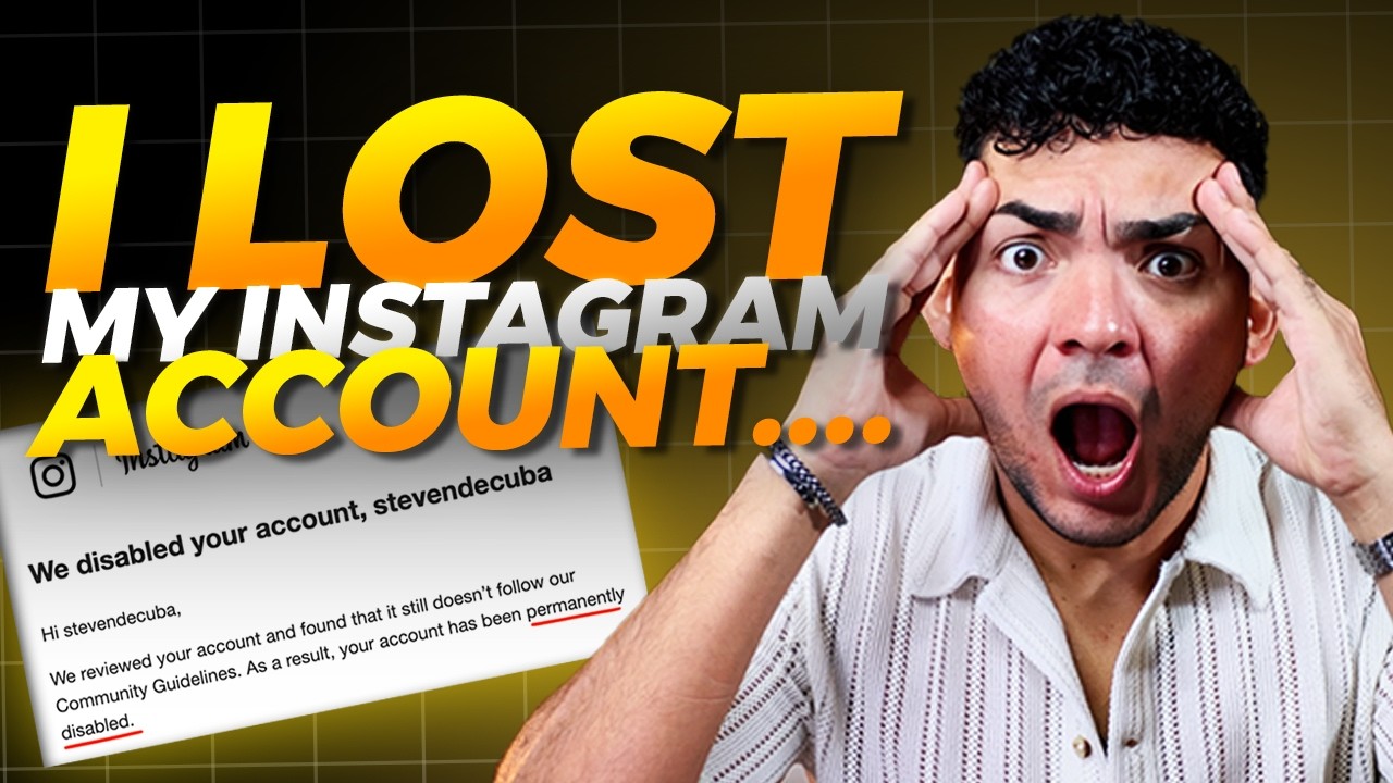 Я потерял свой аккаунт в Instagram...