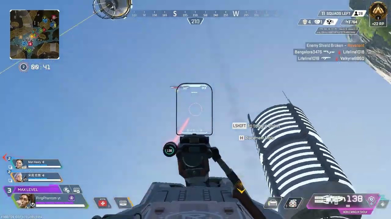 Kill Leader in Gold Lobby — 7 Kills, 4 Assists   Apex Legends Gameplay