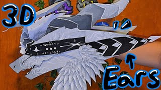 How to make 3D ears for your Dragon Puppet! Dragon Puppet tutorial: part 1
