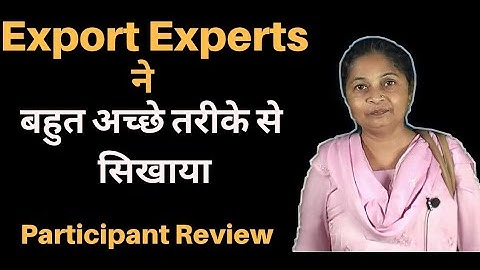 Participant Review // Export Experts // #import #export #business