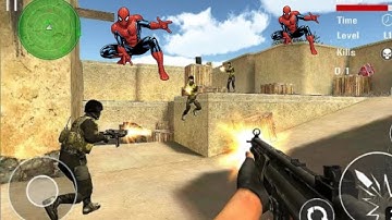 COMMANDO STRIKE | COMMANDO STRIKE GAMEPLAY VIDEO | Counter Terrorist Shoot - #GAME-AND-GAMING-99 #1