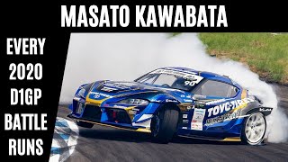 Masato KAWABATA - Every 2020 D1GP Battle Runs