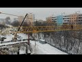 Строительство ЖК Времена года / 19 января 2022 г. / Кировский район / город Самара / Russia