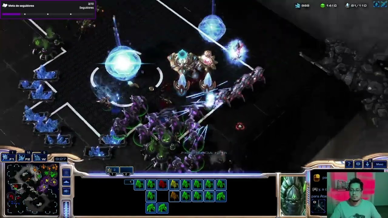 2 proxy barracks + proxy pylon ¡no les salió como esperaban!