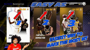 EASY AS 1..2..3! EASIEST WAY TO BEAT DOMINATION! WIN EVERY GAME, EVERYTIME! NBA 2K19