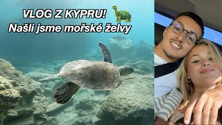 VLOG Z KYPRU/ našli jsme mořské želvy!🐢🤍