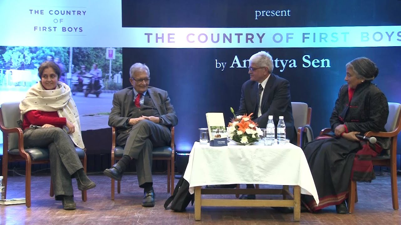 Amartya Sen discusses The Country of First Boys