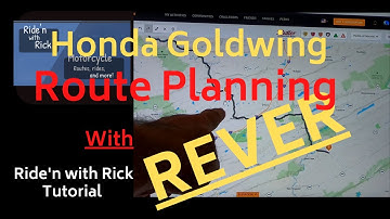 2018+ Honda Goldwing - Route Planning with REVER