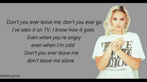 David Guetta (Lyrics) ft Anne-Marie - Don't Leave Me Alone