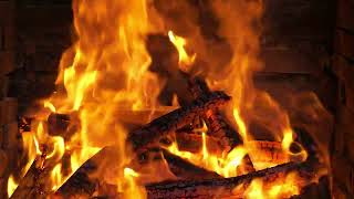 Work From Home Jazz Music for Productivity - Cozy Fireplace Ambience & Crackling Fire Sounds