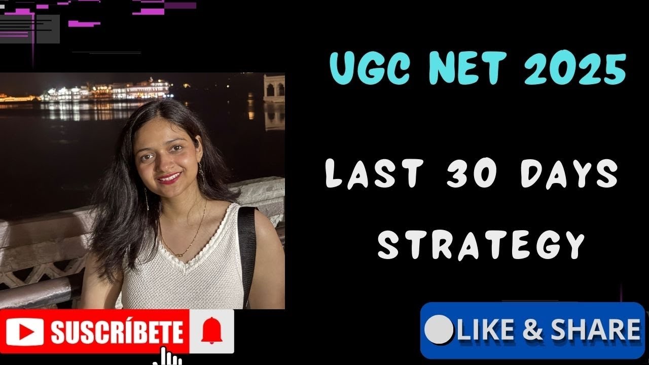 30 Days Strategy to Crack UGC NET Exam | UGC NET 2025 Preparation Plan ...