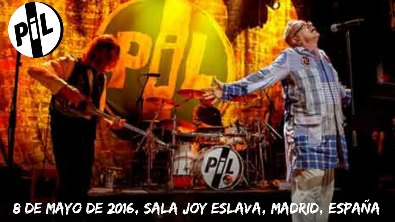 Public Image Ltd (PIL) - 8th May 2016, Sala Joy Eslava, Madrid, Spain