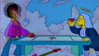 Jimi Hendrix in the Simpsons cameo