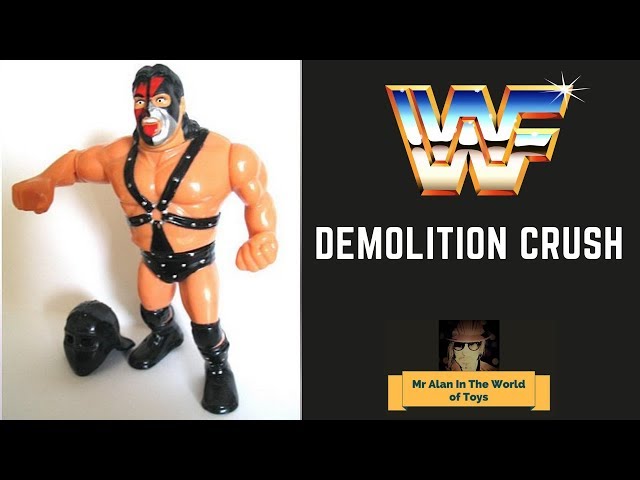 WWF Hasbro Action Figure Demolition Crush Review - YouTube