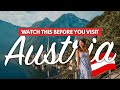 AUSTRIA TRAVEL TIPS FOR FIRST TIMERS | 30 Must-Knows Before Visiting Austria   What NOT to Do!