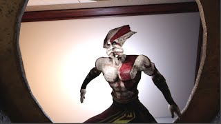 Kratos Falling off a Cliff/Toilet