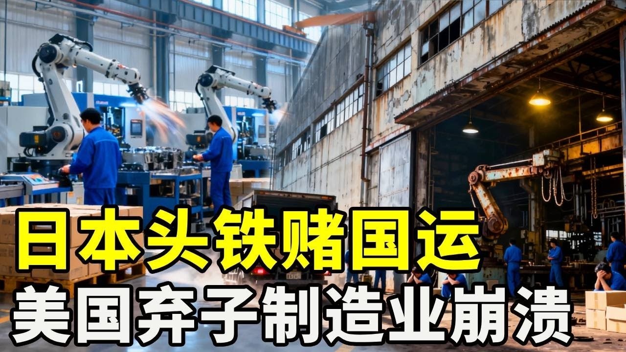 真相揭穿了，日本为啥头铁要赌国运？制造业的集体“崩溃”了解下