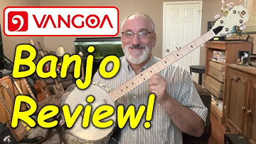 Vangoa 5-string open-back banjo review.