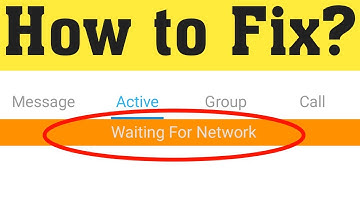 Fix Facebook Messenger Connecting - Waiting For Network Problem In Android Mobile 2020