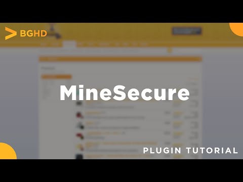 MineSecure (Paid) - Spigot Plugin Tutorial/Overview