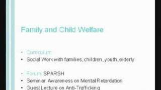MSW (Social Work) - Madras School of Social Work, Chennai