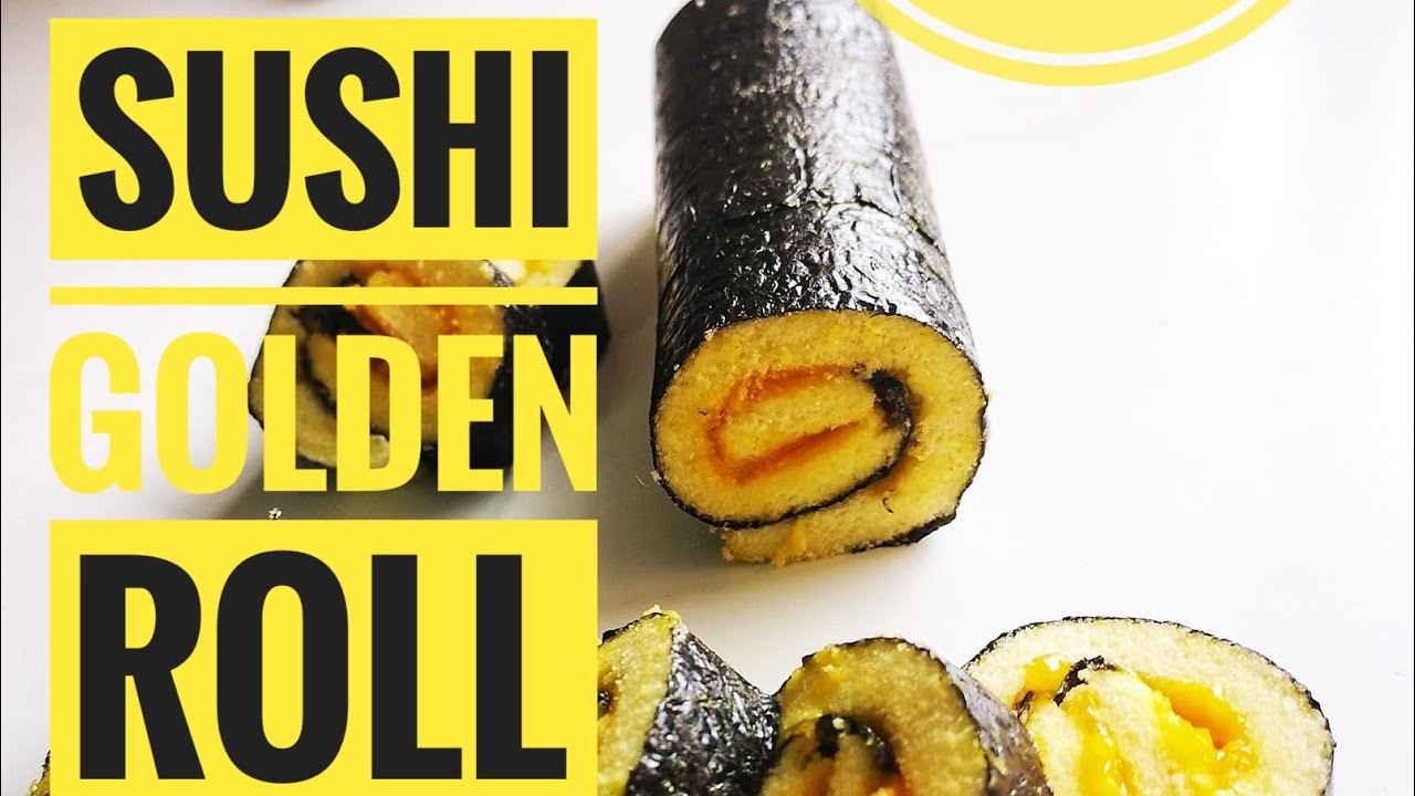 Sushi golden roll - YouTube