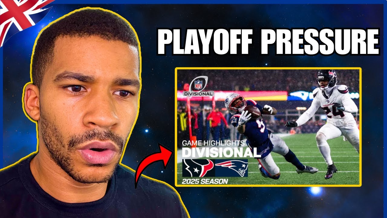 Houston Texans vs New England Patriots | 2025 NFL Divisional Round | UK REACTION