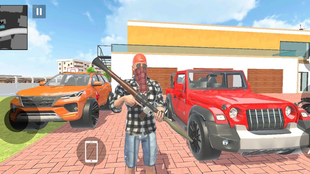 🔥Ultimate Vehicle Collection In Indian Theft Auto Simulator 💥😱 - Franklin All Modified fortuner Car