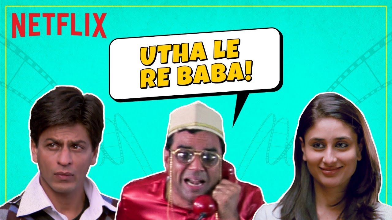Best Bollywood One Liners ft Shahrukh Paresh Kareena Akshay Kajol  More  Netflix India