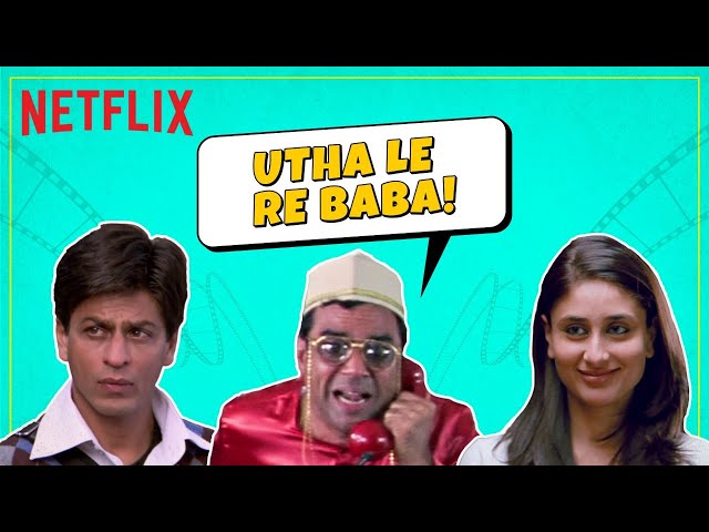 Best Bollywood One-Liners ft. Shahrukh, Paresh, Kareena, Akshay, Kajol & More | Netflix India class=