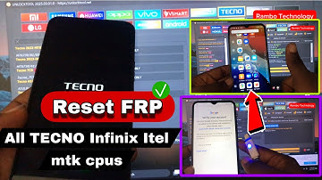 One Click Reset FRP TECNO/INFNIX/ITEL All MediaTek New Sec | FREE Meta Mode Enable ADB By UnlockTool