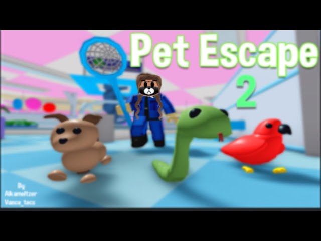 Pet Escape 2 Roblox Youtube - roblox pet escape 2 skins