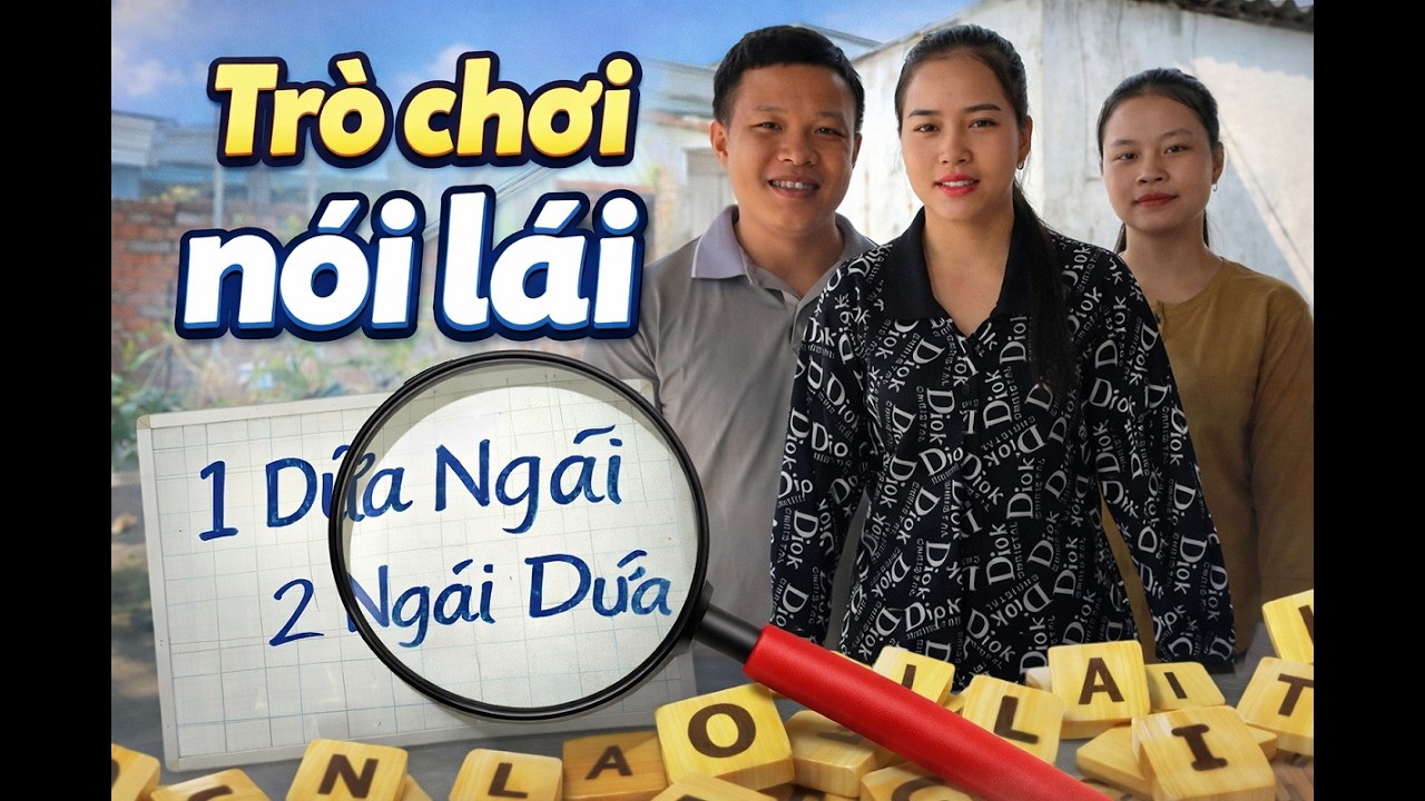 Trò Chơi Nói Lái Vui Nhộn #videogiaitri #haihuoc #nguyenhuyvlog